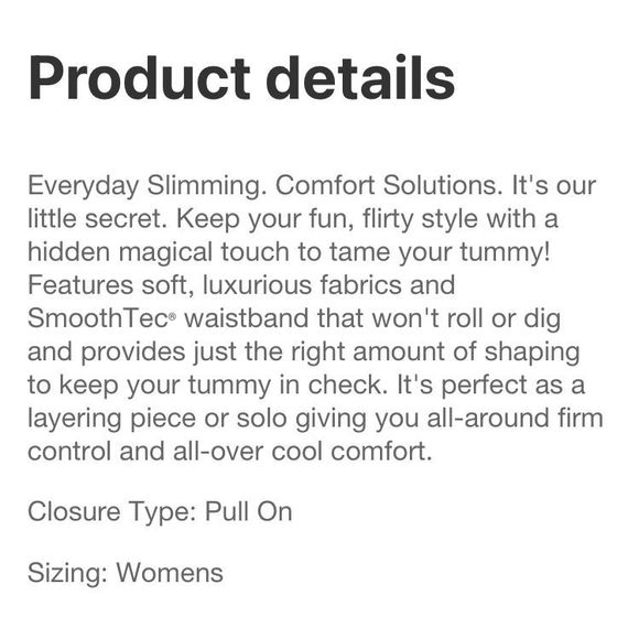 NWT Maidenform Shape wear - Picture 4 of 4